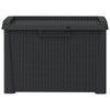 Outdoor Storage Box 33 Gallon Capacity 29 Inch Weather Resistant Gray BM325908