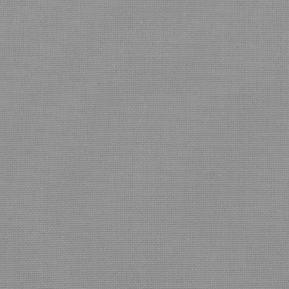 Claire Outdoor Cushion for Bench w Tie Ropes 59in Gray Tufted Oxford BM325916