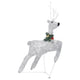 Outdoor 4 Reindeer n Sleigh Christmas Decoration 100 LEDs Cool White BM325925