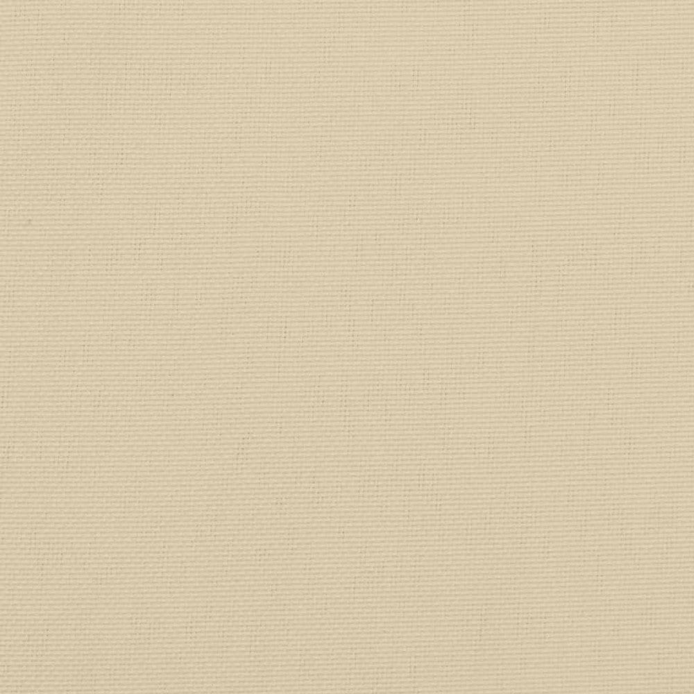 Claire Cushion for Bench with Tie Ropes Beige Tufted Oxford Fabric BM325929