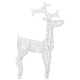 Outdoor Reindeer Christmas Decoration 90 Cool White LEDs Acrylic BM325938