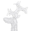 Outdoor Reindeer Christmas Decoration 90 Cool White LEDs Acrylic BM325938