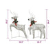 6 Reindeers Outdoor Christmas Decor 8 Light Effects 120 Gold LEDs BM325940