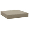 Paom 3pc Outdoor Pallet Cushions Hollow Fiber Taupe Oxford Fabric BM325942