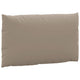 Paom 3pc Outdoor Pallet Cushions Hollow Fiber Taupe Oxford Fabric BM325942
