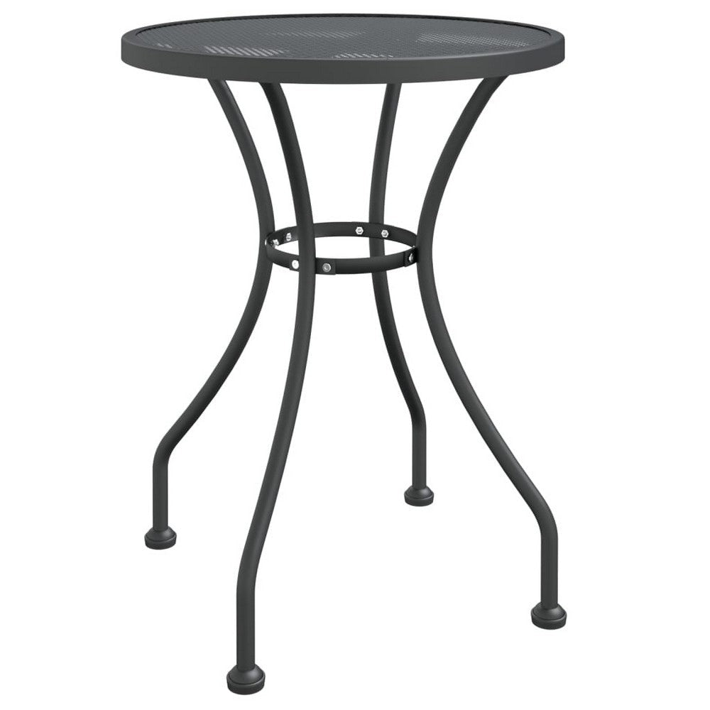 Yoko 5pc Outdoor Breakfast Dining Bistro Set Gray Folding Metal BM325952