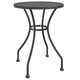 Yoko 5pc Outdoor Breakfast Dining Bistro Set Gray Folding Metal BM325952