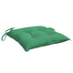 Zia Outdoor Cushion for Chair Set of 4, Non-Slip Ropes, Green Fabric