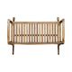 Outdoor Rocking Loveseat Bench, 50 Inch, Natural Brown Acacia Wood