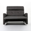Power Recliner Chair, Oversize Wide Seat, Tufted Slate Gray Microfiber