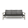 Bops Outdoor Sofa Gray PE Woven Weaving Coastal Acacia Wood Frame BM326006