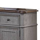Sideboard Buffet Console 6 Drawers 2 Cabinets 60’’ Gray Brown BM326056