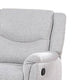 Ammy Manual Loveseat with Pillow Arms 53’’ Wood White Faux Burlap BM326076