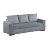 Billy Convertible Sofa Bed, Low Profile Legs, Gray Corduroy 85"