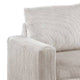 Billy Convertible Sofa Bed Low Profile Leg Ivory Corduroy 85’’ BM326085
