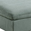 Joana Cocktail Ottoman Sage Green Corduroy Modular Square 39’’ BM326089
