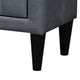 Rheo Nightstand with 2 Drawers 22’’ Particleboard Gray Velvet BM326146