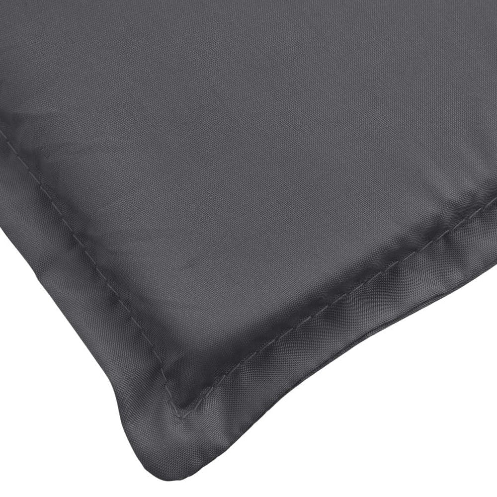 Outdoor Cushion for Chaise Lounger 79’’ Texture Gray Oxford Fabric BM326250