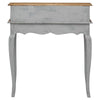 Accent Writing Desk 36’’ Vintage Style Gray Reclaimed Solid Wood BM326264