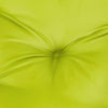 Claire 2pc Outdoor Cushion for Bench Tufted Green Oxford Fabric