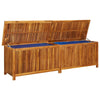 Misty Outdoor Storage Box Large 79’’ Natural Brown Solid Teak Wood