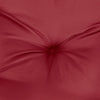 Claire Outdoor Cushion for Bench 47’’ Wine Red Tufted Oxford Fabric