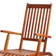 Suvi Outdoor Chaise Lounge Chair, Adjustable Reclining, Footrest, Wood