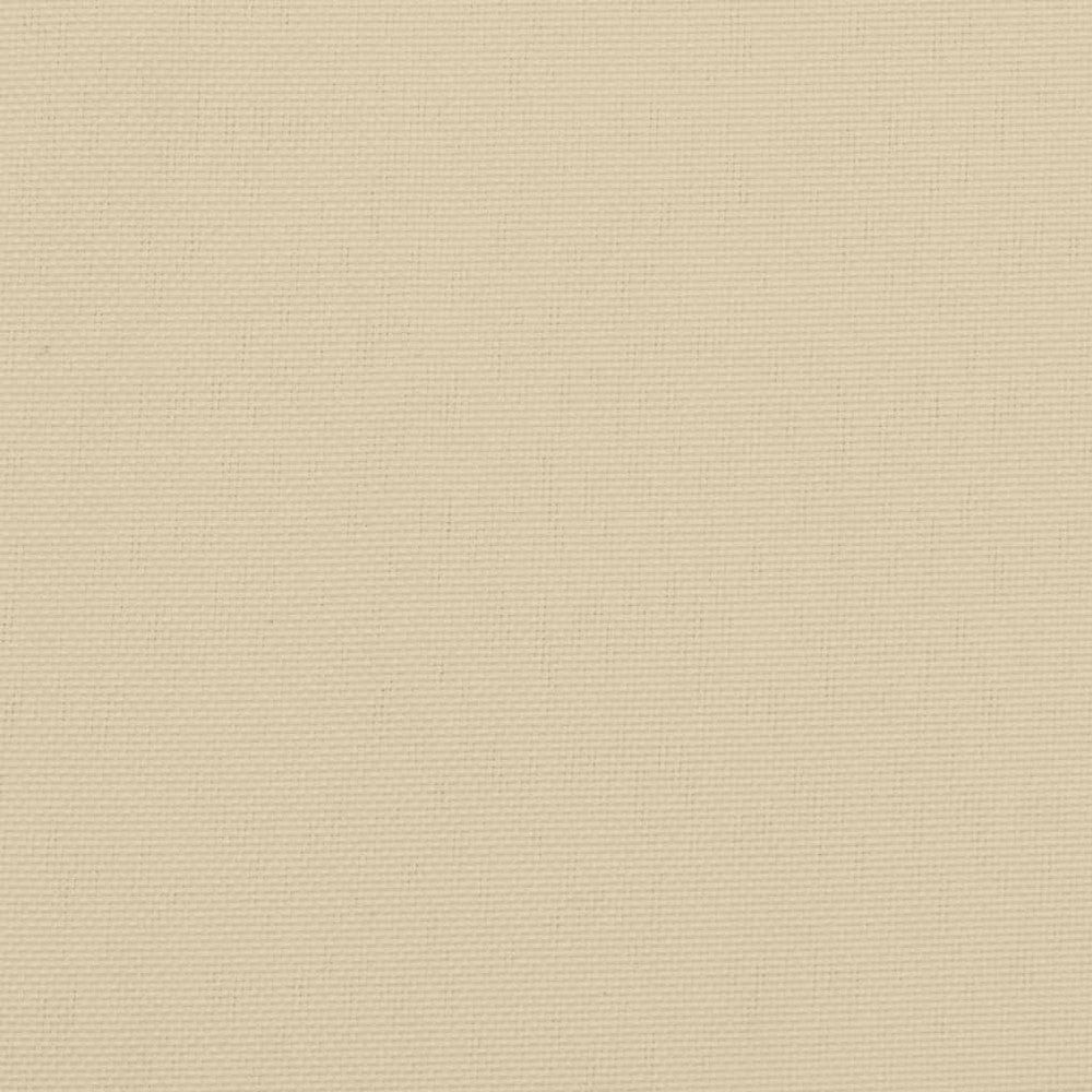Claire Outdoor Cushion for Bench 47’’ Beige Tufted Oxford Fabric BM326358