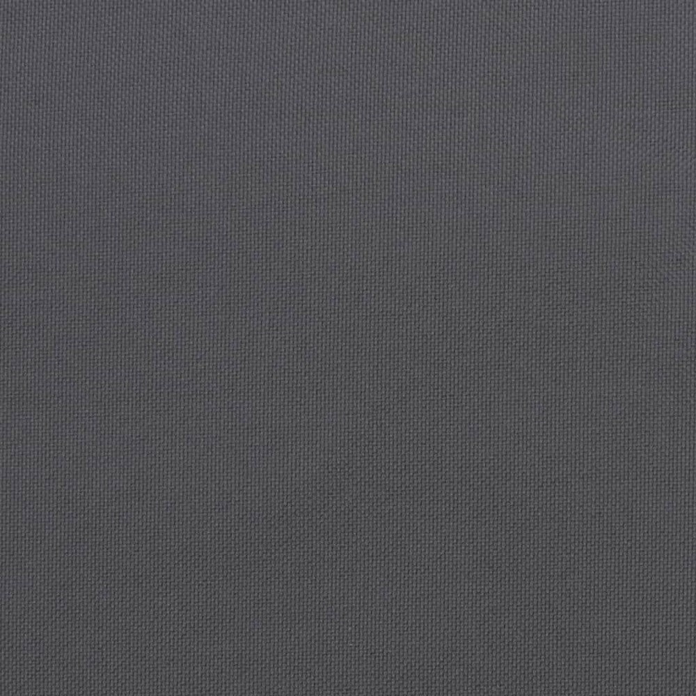 Claire Outdoor Cushion for Bench 47’’ Dark Gray Tufted Oxford Fabric BM326368