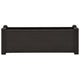 Outdoor Raised Flower Bed with Drainage 39’’ Wide Gray Polypropylene BM326372