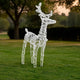 2pc Outdoor Christmas  Decor, 40 Cool White LEDs, Acrylic