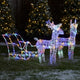 2pc Outdoor ,  Christmas Decoration, 160 Multicolor LEDs