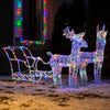 2pc Outdoor ,  Christmas Decoration, 160 Multicolor LEDs