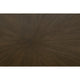 Tigo Dining Table Round 54’’ Brown Wood Modern Tapered Pedestal Base BM326489