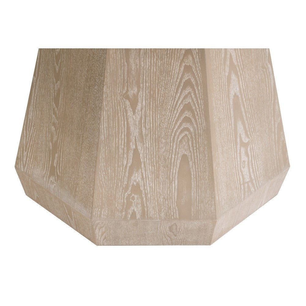 Tigo Dining Table Round 54’’ Light Gray Wood Modern Pedestal Base BM326490