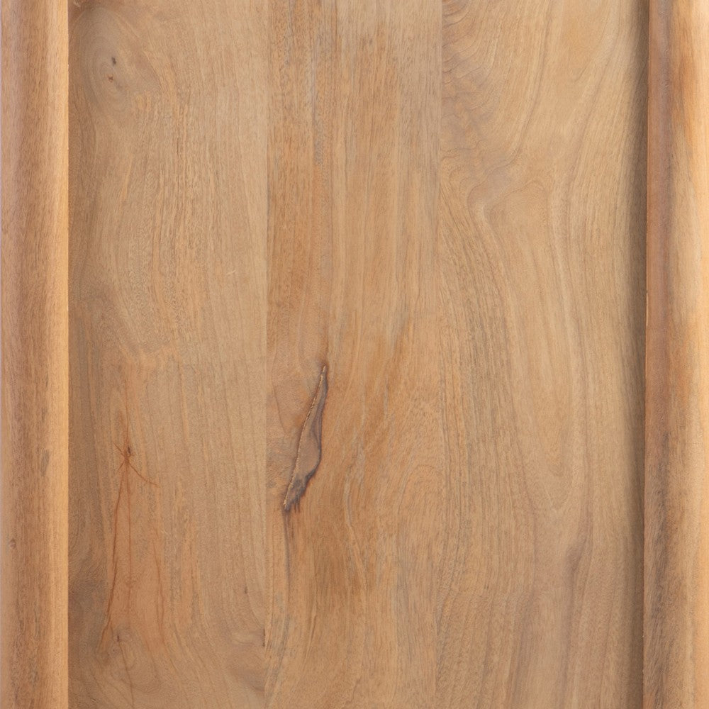Geti 84 Inch Wide Dresser, 9 Spacious Drawers, Handcrafted Natural Oak White Mango Wood