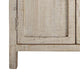 Lia Small Accent Cabinet 2 Door Drawer Antique Style Whitewash Wood BM326523