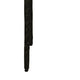 Lemy Side End Table 22’’ Rustic Round Brown Top Black Metal Legs BM326527