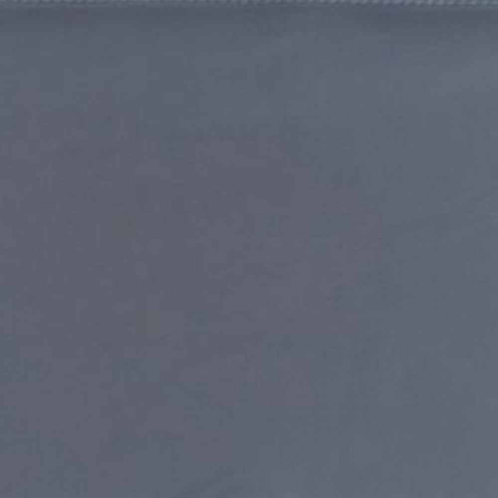 Dining Chair Set of 2 Black Fabric Open Back Matte Black Ash Wood BM326532