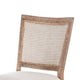 Mary Dining Side Chair Set of 2 White Classic Natural Elm Wood BM326562