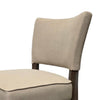 Rea Dining Side Chair 2 Pc Beige Upholstery Oak Brown Wood 21’’ BM326598