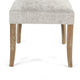 Ryna Dining Side Chair 2 Pc Light Gray Upholstery Washed Oak 20’’ BM326599