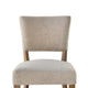 Ryna Counter Stool Chair Light Gray Upholstery Oak Wood 42’’ BM326602