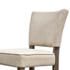 Rea Counter Stool Chair Beige Upholstery Graywash Oak Wood 41’’ BM326606