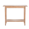 Duro Sofa Console Table with Open Shelf Reclaimed Wood Antique Brown BM326627