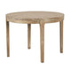 Tuley Dining Table | Tapered Legs | Pine Wood | Gray | 42’’ Round Top BM326633