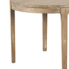 Tuley Dining Table | Tapered Legs | Pine Wood | Gray | 42’’ Round Top BM326633