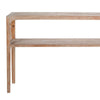 Tuley Sofa Console Table | Storage Shelf | Pine Wood | Gray | 48’’ BM326639