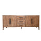 Tuley Sideboard Buffet Cabinet | 3 Drawers | 2 Cabinets | Brown | 91’’ BM326643