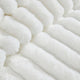 Sieno 3pc Twin XL Comforter Set | White Faux Fur | Micro Mink Backing
